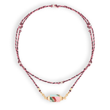 Marie Lichtenberg YG Waterfall Rainbow Multi Locket with Sapphires 0.9cts (Demi-Fine 14k/Sterling Silver)