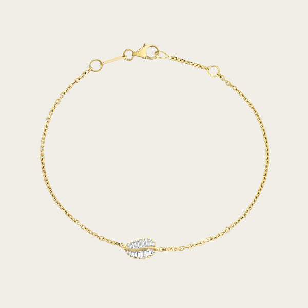 Anita Ko Small Palm Leaf Bracelet