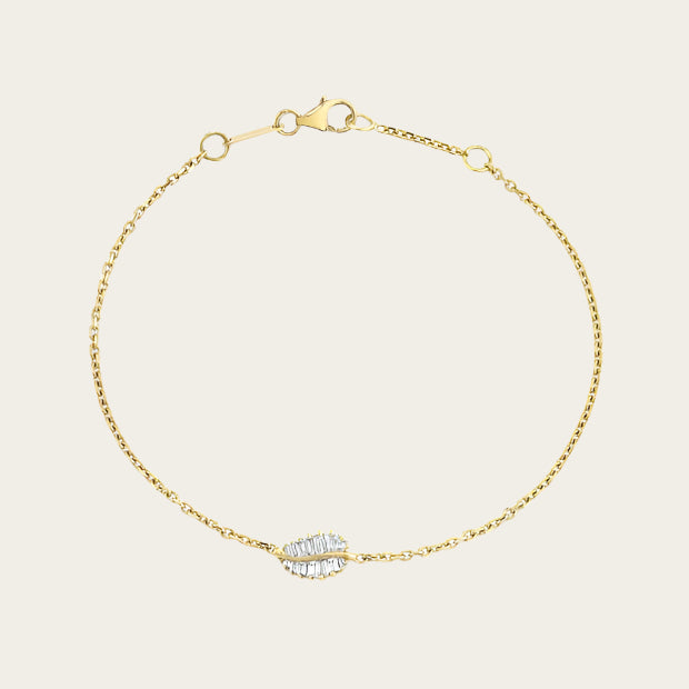 Anita Ko Small Palm Leaf Bracelet