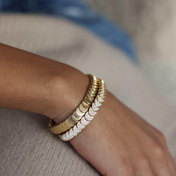 Anita Ko YG Diamond Luna Bracelet 2.8cts 18k
