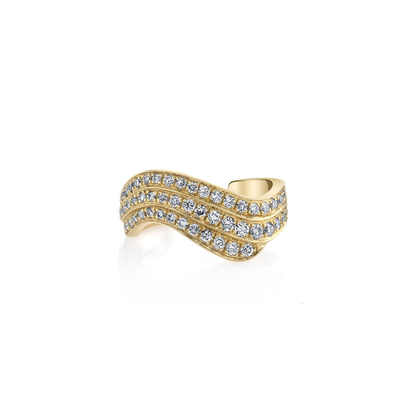 Anita Ko Wave Diamond Ear Cuff