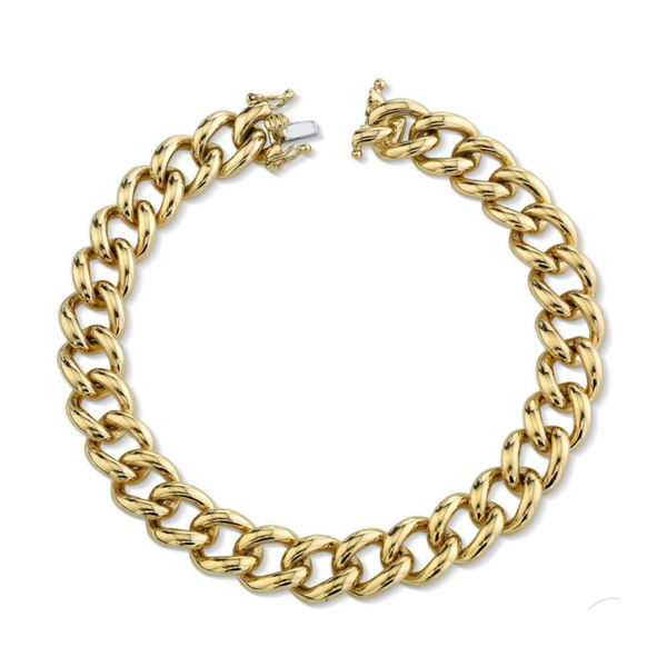 Anita Ko Naples Small Plain Chain Link Bracelet