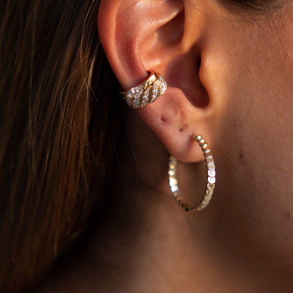 Anita Ko Marquise Diamond Ear Cuff 0.25cts 18k