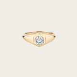 Lizzie Mandler One of a Kind Diamond Pinky Ring