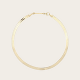Zoe Chicco Herringbone Chain Anklet