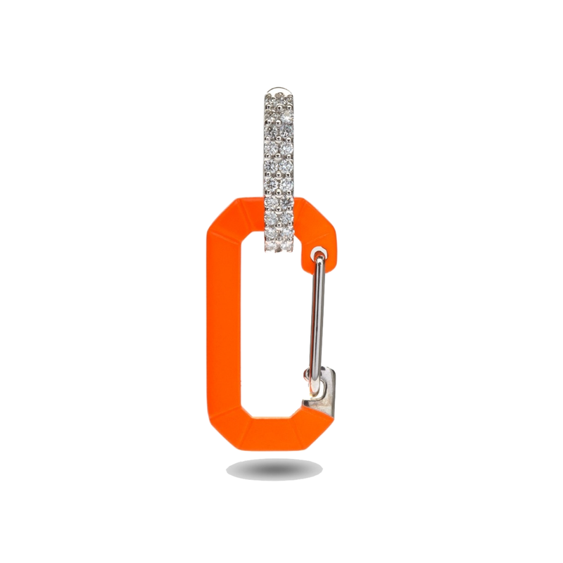Eera Small Chiara Diamond Earring 0.17cts SS+18k