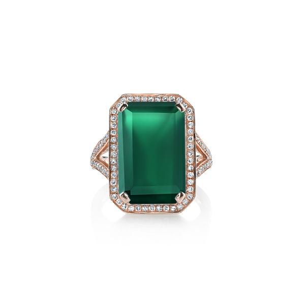 Shay Portrait Gemstone Ring