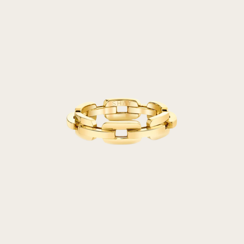 Shay Solid Mini Deco Link Ring