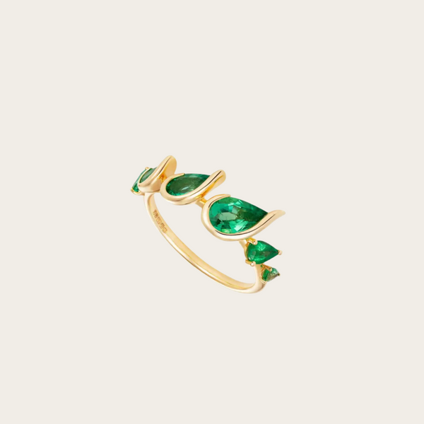 Fernando Jorge Flicker Emerald Ring