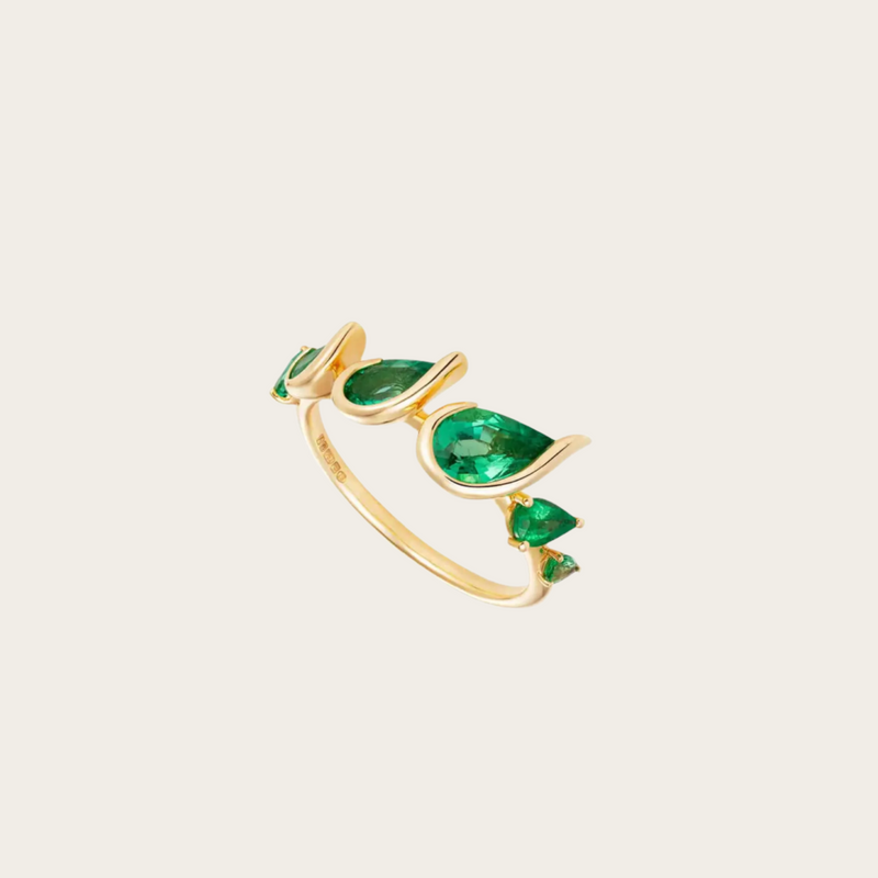 Fernando Jorge Flicker Emerald Ring