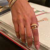 Shay Essential Orbit Ring with Round Diamonds