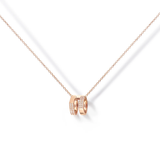 Repossi Antifer Off-Width 2 Diamond Row Pendant