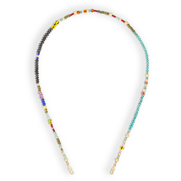 Marie Lichtenberg Short African Beads 40cm (Demi-Fine 14k/Sterling Silver)