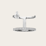 Repossi Serti Sur Vide 1 Diamond Row Ring
