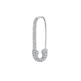 Anita Ko Diamond Safety Pin Earring Single 0.46ct 18k