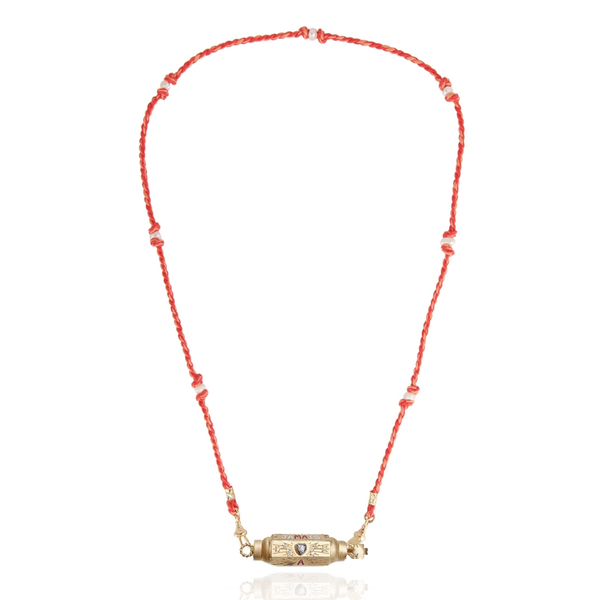 Marie Lichtenberg YG Baby Heart Locket with Diamonds 0.09cts (Demi-Fine 14k)