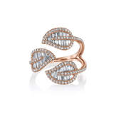 Anita Ko Tri-Leaf Diamond Ring