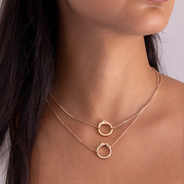 Repossi Antifer 2 Row Motif Pendant 18k