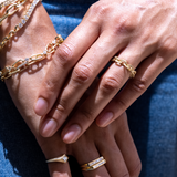 Lizzie Mandler One of a Kind Diamond Pinky Ring