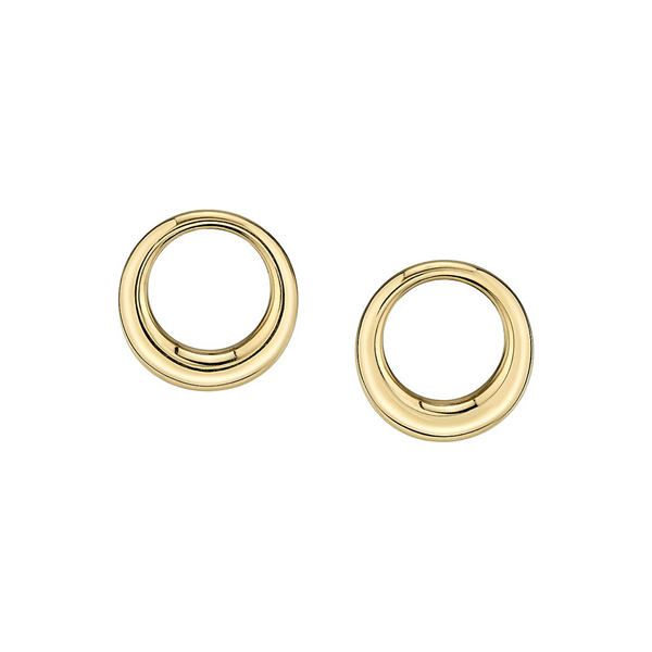 Anita Ko YG Small Plain Galaxy Earrings 18k