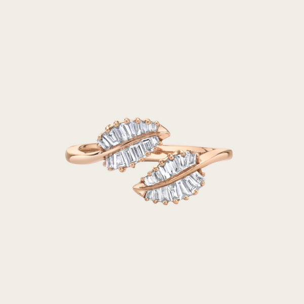 Anita Ko Small Palm Leaf Ring
