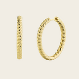 Anita Ko Zoe Braided Hoops