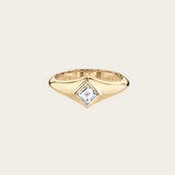 Lizzie Mandler One of a Kind Diamond Pinky Ring