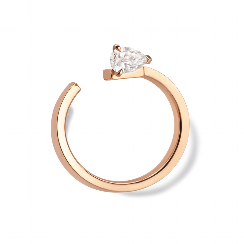 Repossi Serti Alternés Carnés Diamond Earring