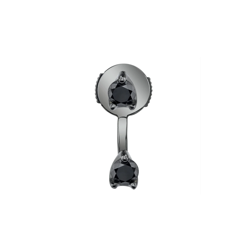 Anita Ko Black Diamond Orbit Earring