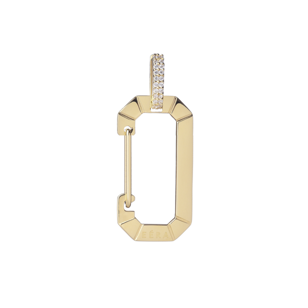 Eera Gold Small Chiara Diamond Earring 0.17cts 18k