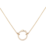 Repossi Antifer 1 Diamond Row Motif Pendant 0.2ct 18k