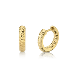 Anita Ko Zoe Braided Huggies 18k