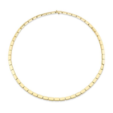 Anita Ko YG Plain Bunny Link Necklace 18k