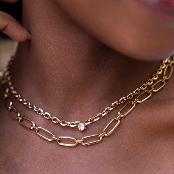Lizzie Mandler XL Knife Edge Flat Choker