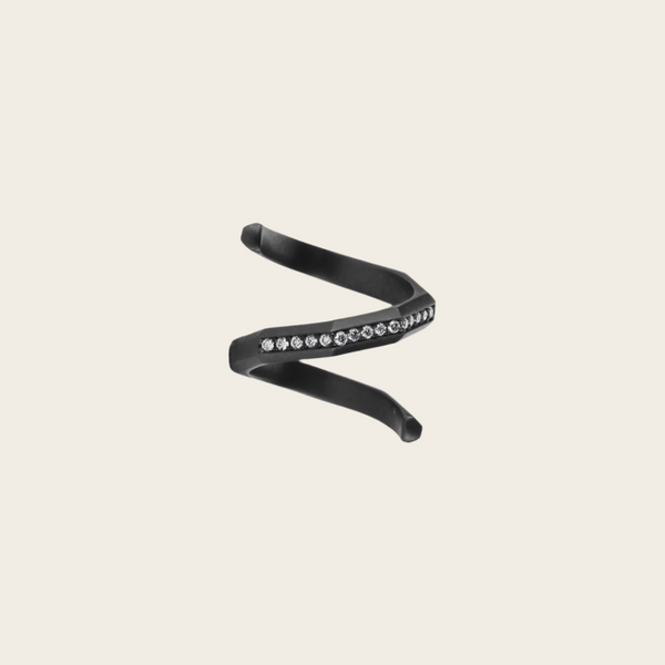 Ascher Diamond  Petite Hypnosis Ring